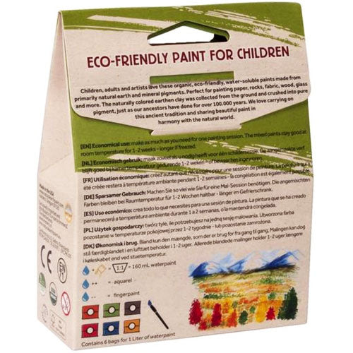 Natural earth paint - natuurlijke kinderverf - 1 liter