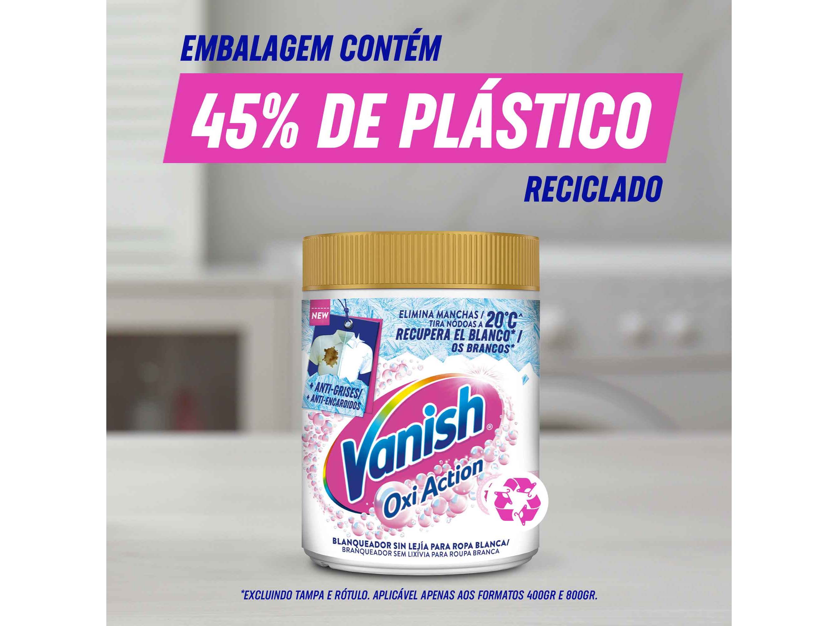ADITIVOS PÓ VANISH OXI ADVANCE WHITE 400G