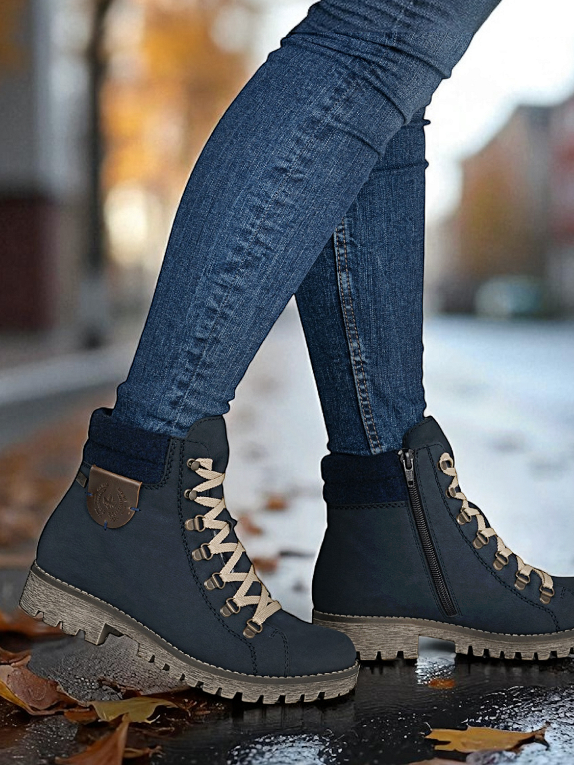 Rieker Denali Wool Tex-membran Boots