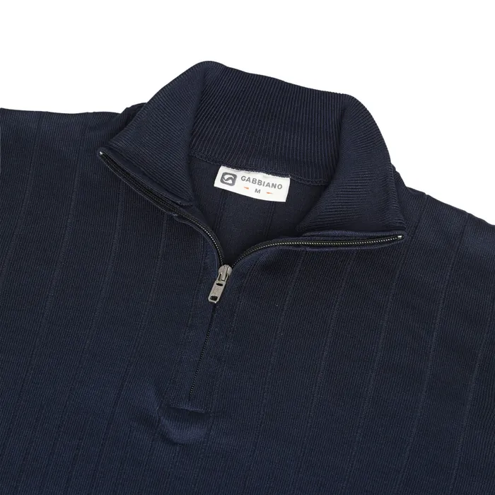 Gabbiano Knitwear Halfzip Sweater Heren