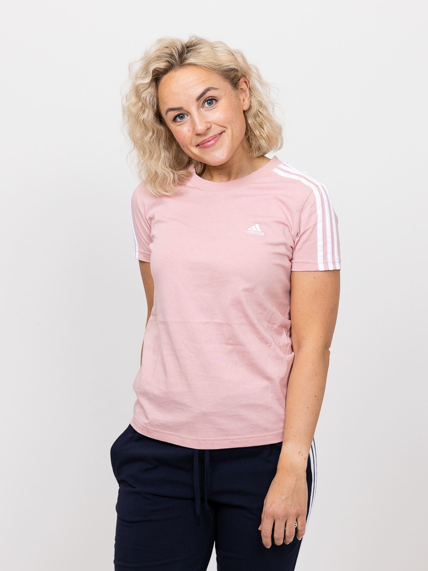 3-Stripes Cotton Tee
