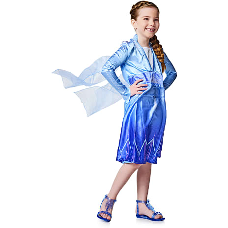 Disney Elsa Deluxe udklædningskjole - str. 5-6 år