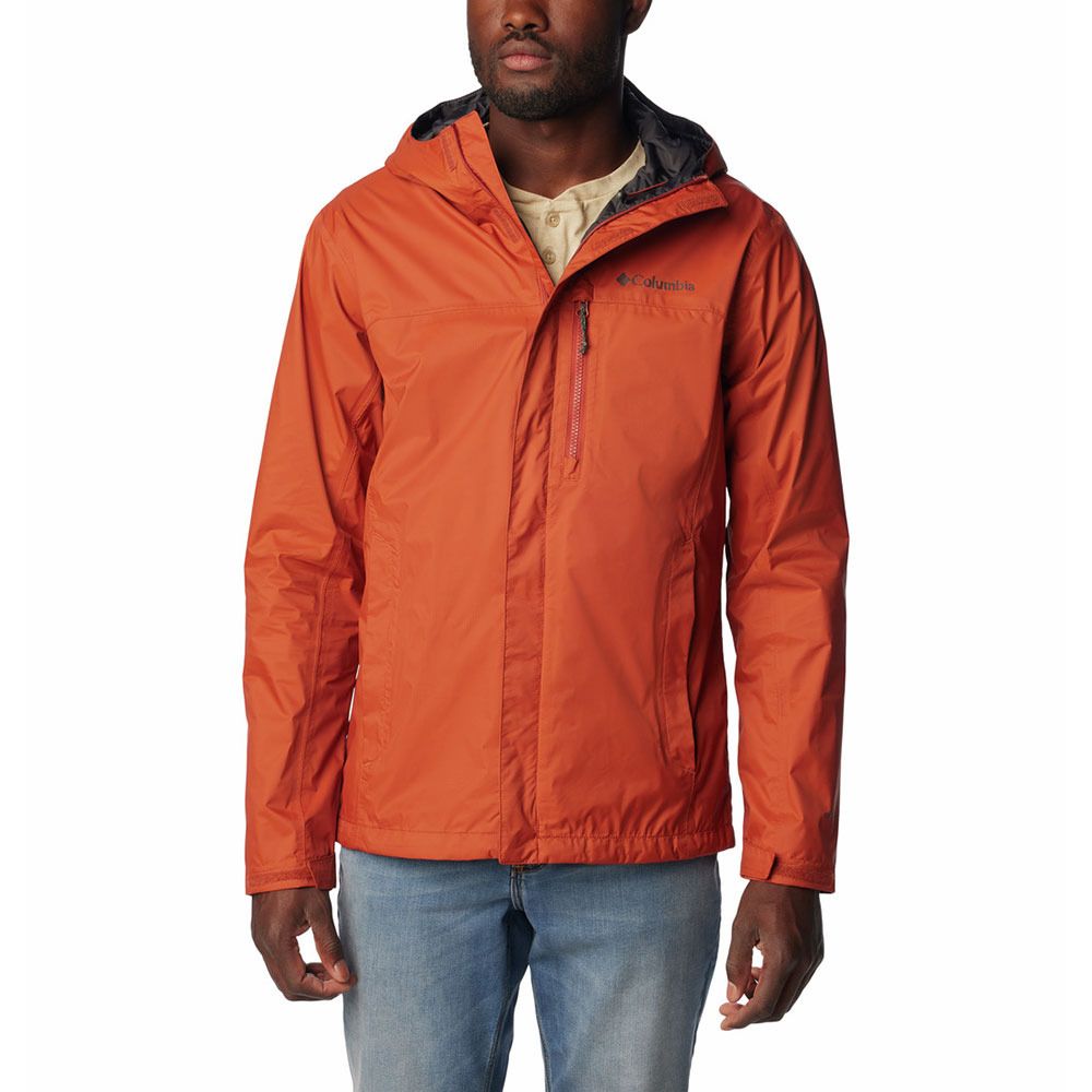 Columbia POURING ADVENTURE - Veste Homme warp red