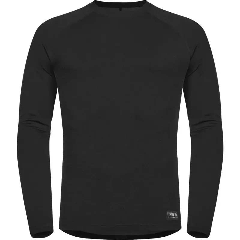 Urberg Merino-Bamboo Base Layer Top Men Black Beauty