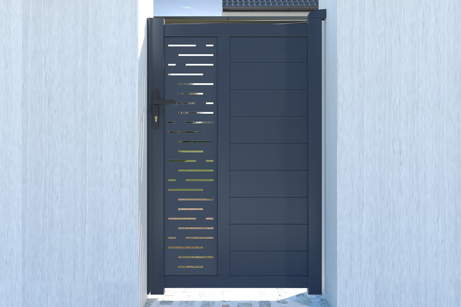 Aluminium tuinpoort 1m ARLBERG 100P180 Grijs