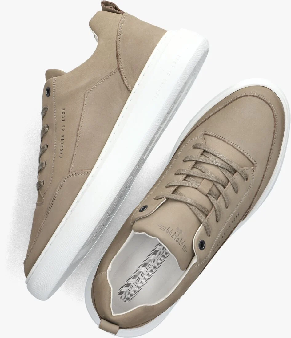 CYCLEUR DE LUXE groene cycleur de luxe lage sneakers roubaix
