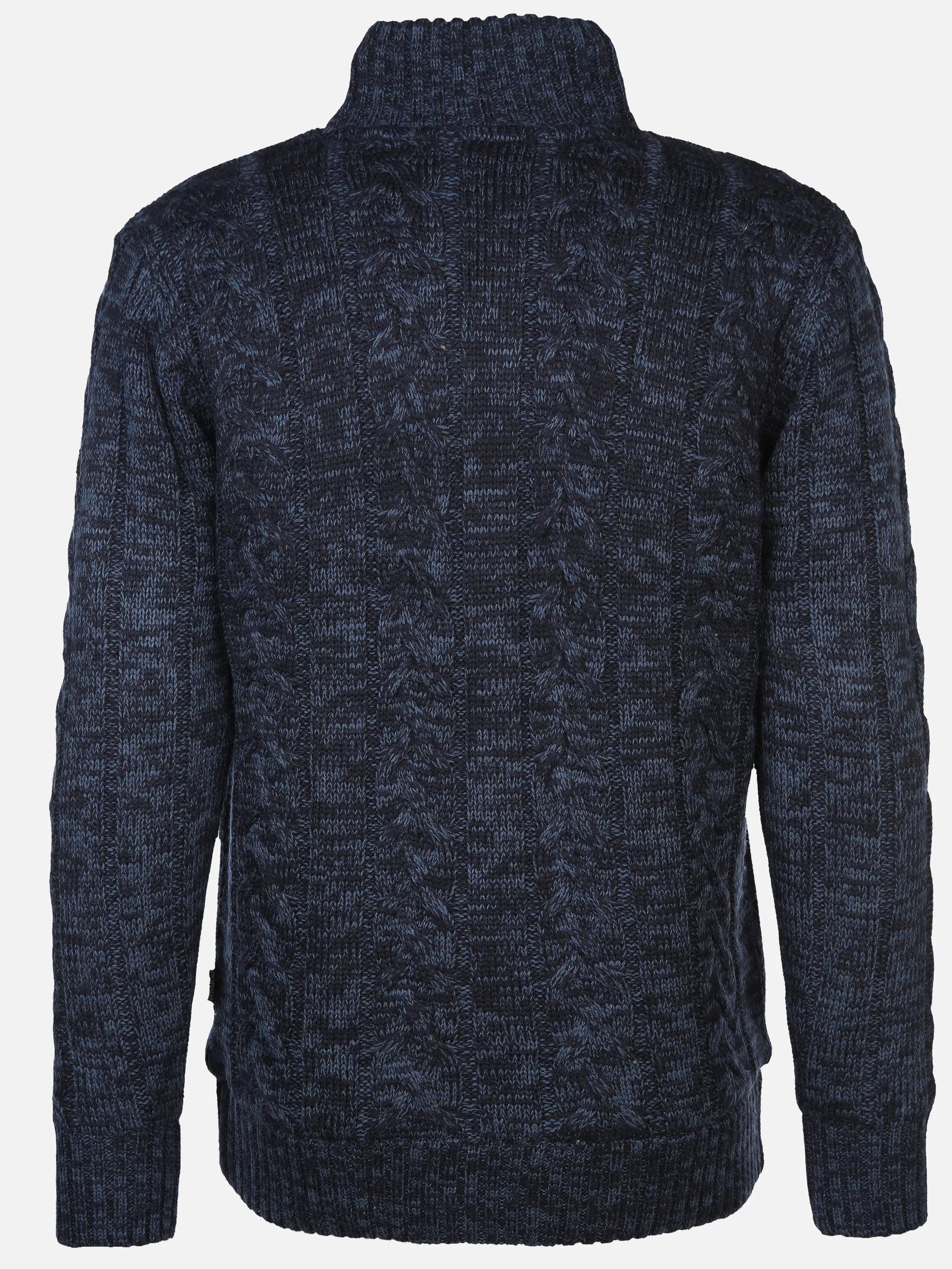 Herren Strickjacke wattiert im Norwegermuster