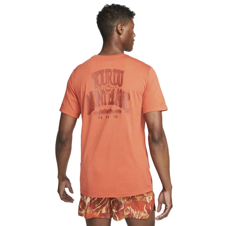Nike Dri-Fit Trail T-Shirt Orange