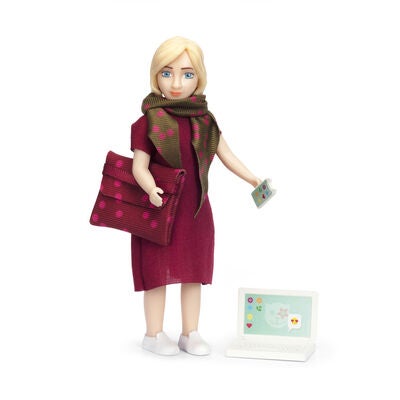 Lundby Dukke Med Laptop