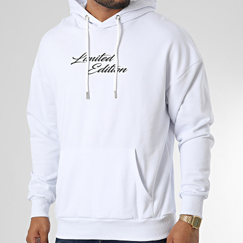Sweat Capuche LL692 Blanc