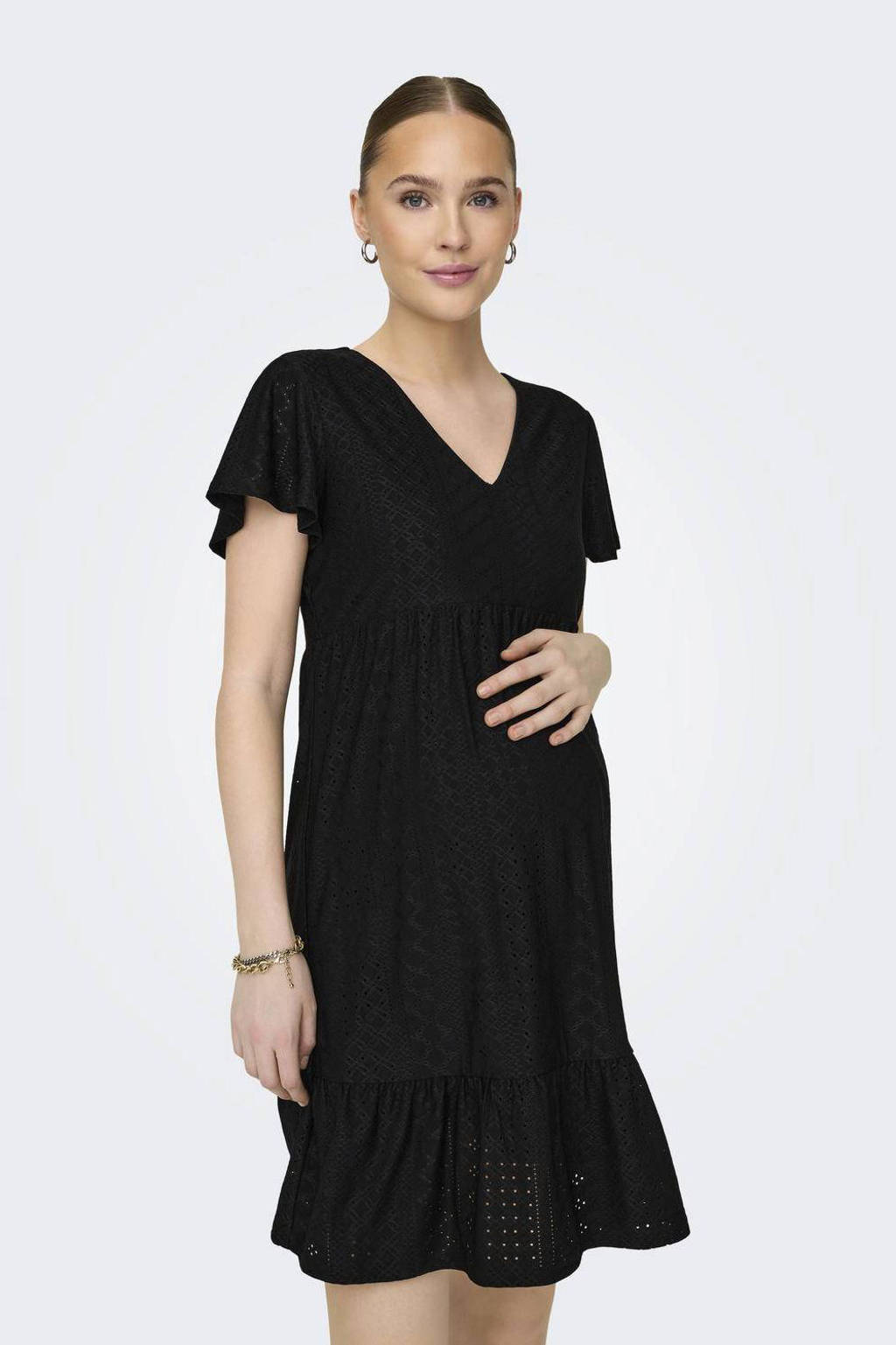 ONLY MATERNITY zwangerschapsjurk OLMSANDRA zwart