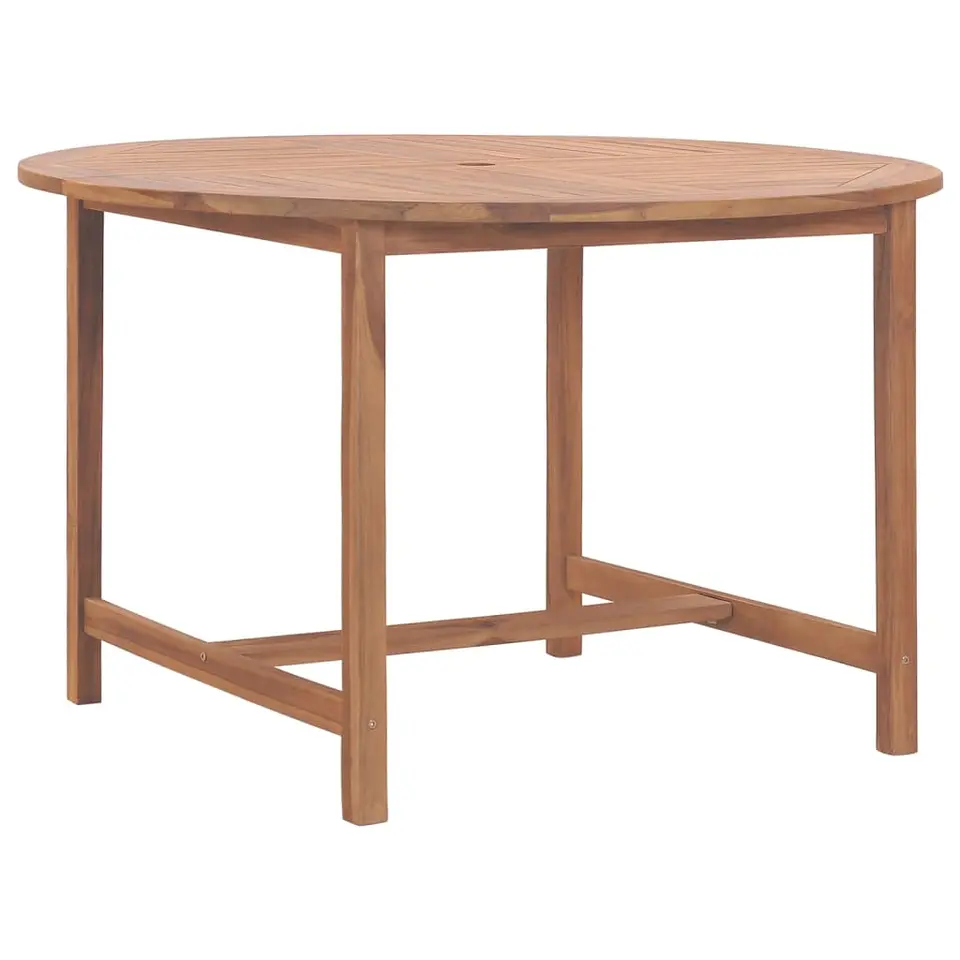 vidaXL - Tuintafel - Bruin - Hout