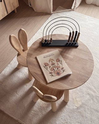Minitude Nordic Bord Dimma & Stoler Kanin, Natur
