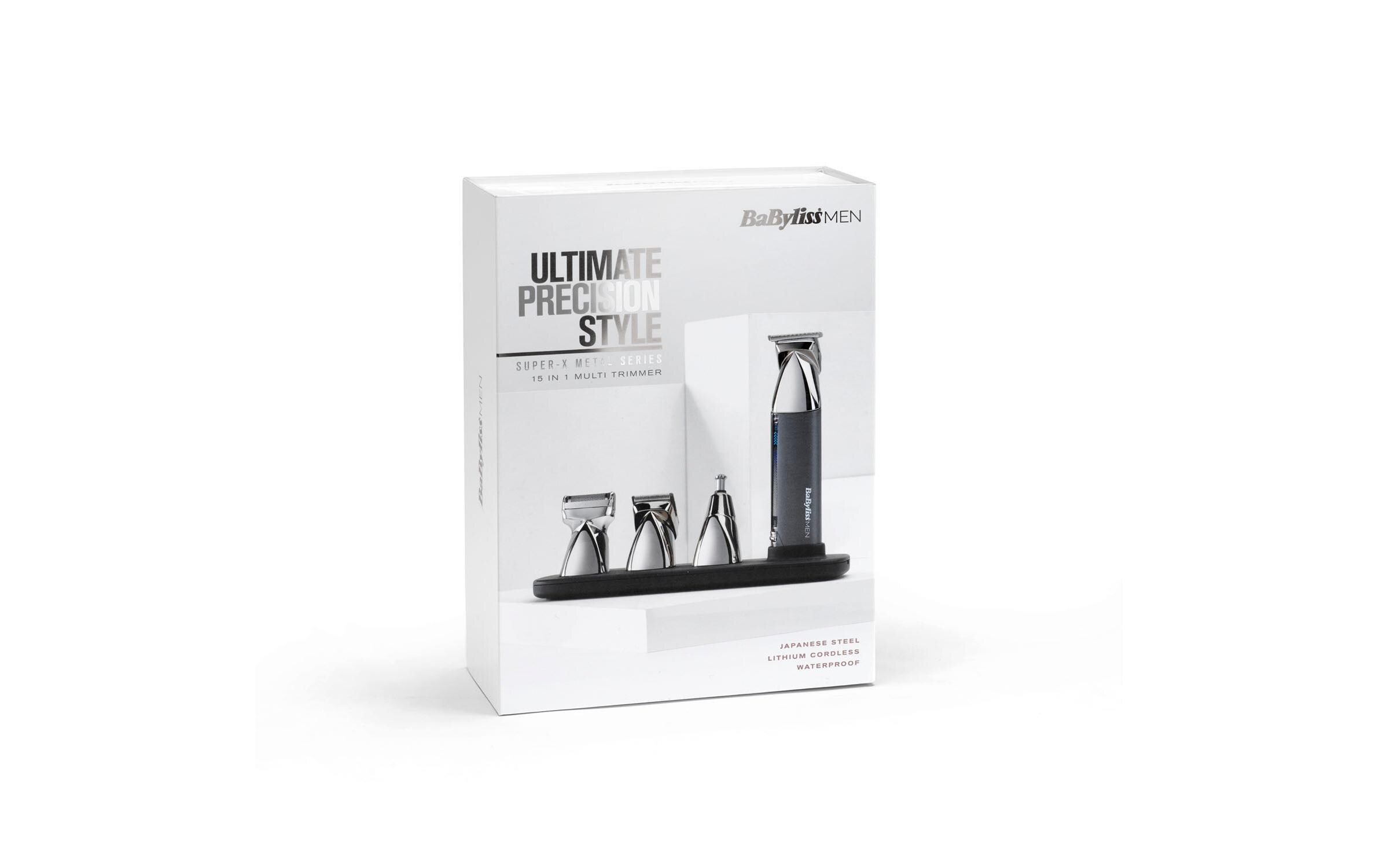 Multihaarschneider Super-X Metal 15-In-1<br>Kabelloser Multitrimmer