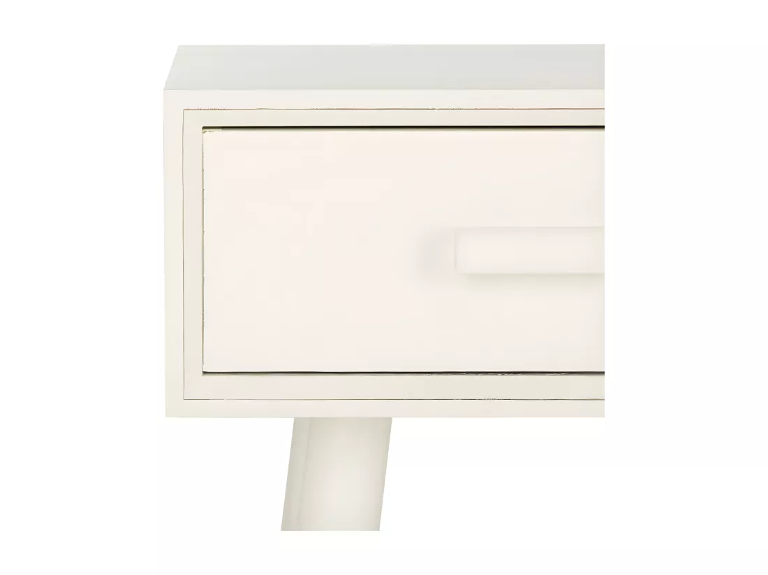 Table d'appoint Antique & Blanc 36 X 106 X 81.28 cm - Ilah