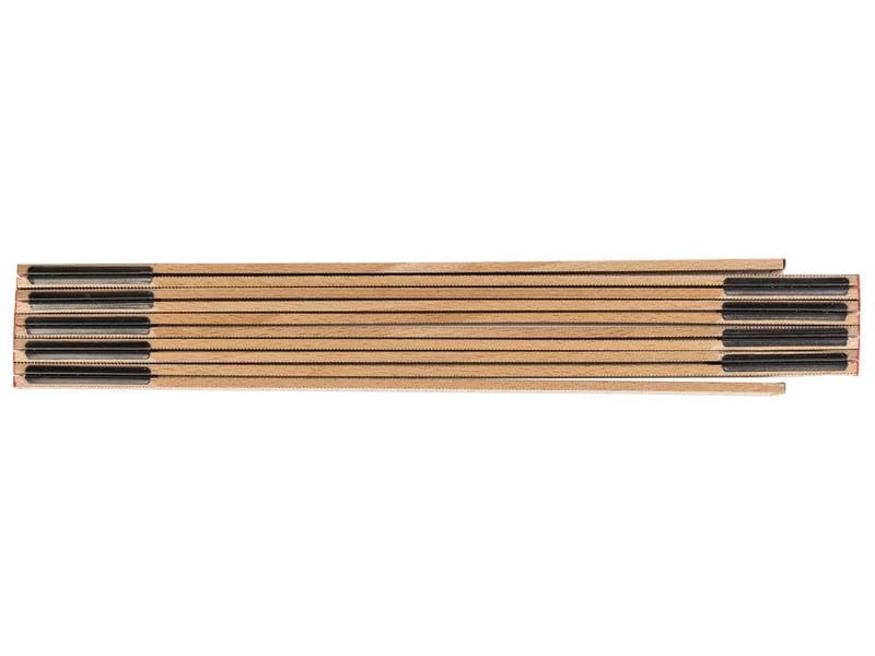 STRUCT Gehrungslade mit Handsäge, Set 4-teilig Schneidelade, Holzsäge, Klappmeter und Zimmermannsbleistift