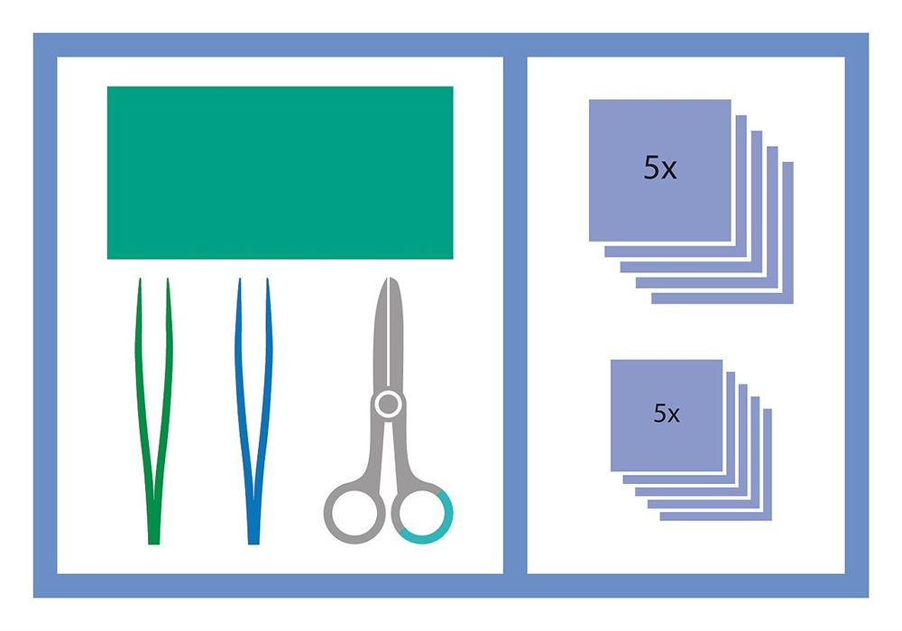 Mediset Wundverband-Set<br>1 Stück, klein