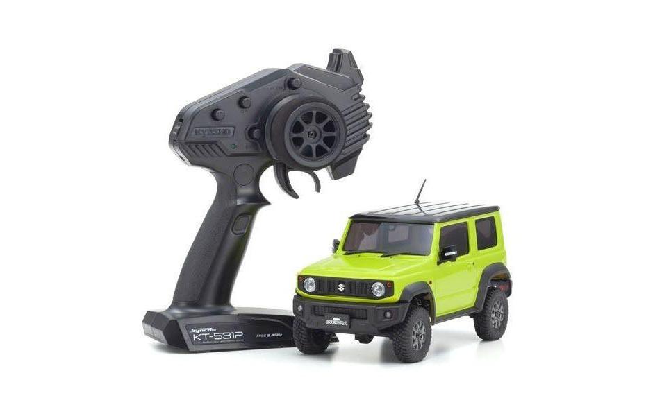 Scale Crawler Mini-Z Suzuki Jimny Sierra, Gelb 1:18, ARTR<br>MINI-Z MX-01 4×4 Series Readyset mini Scale Crawler