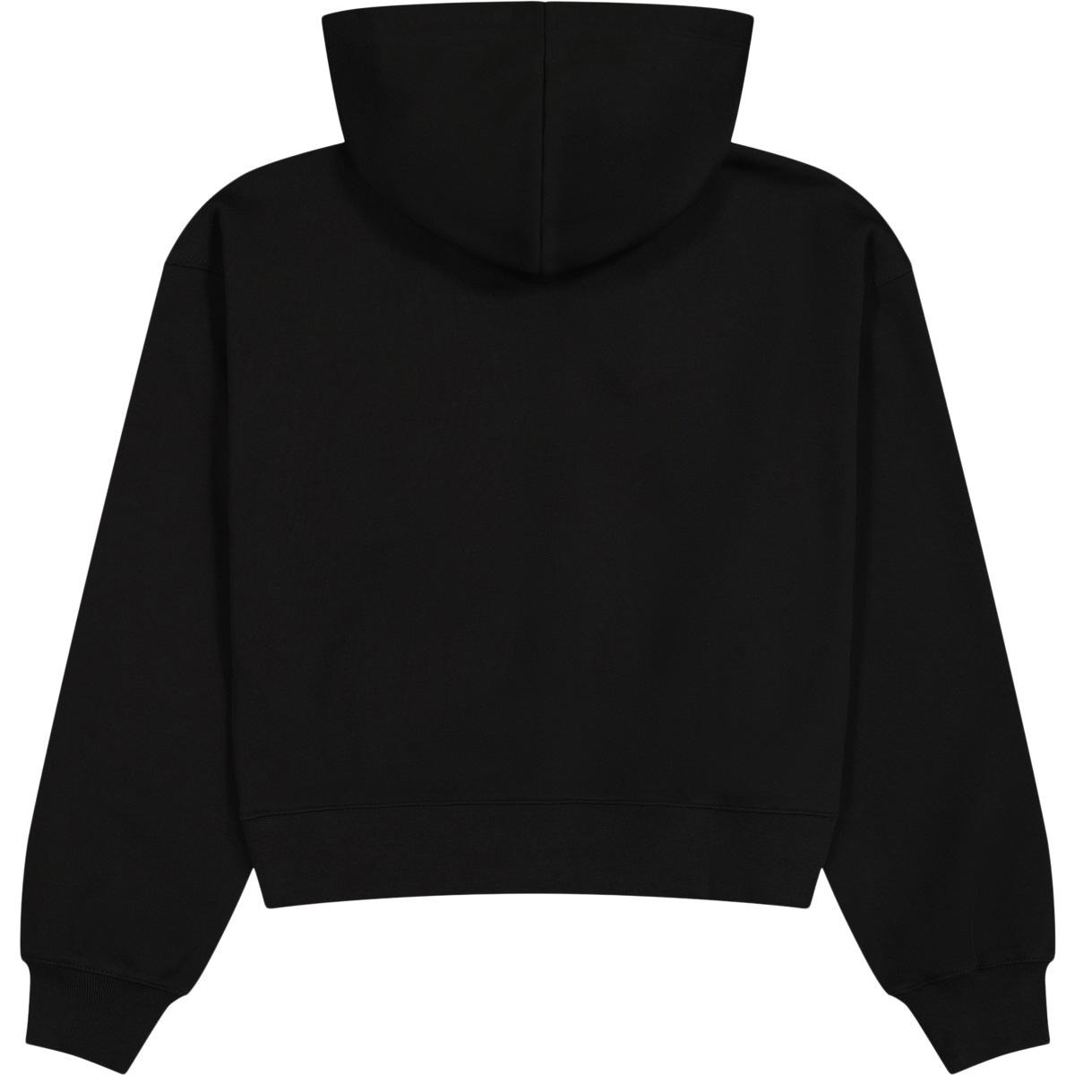Hoodie Soft Fleece Dame Black Beauty