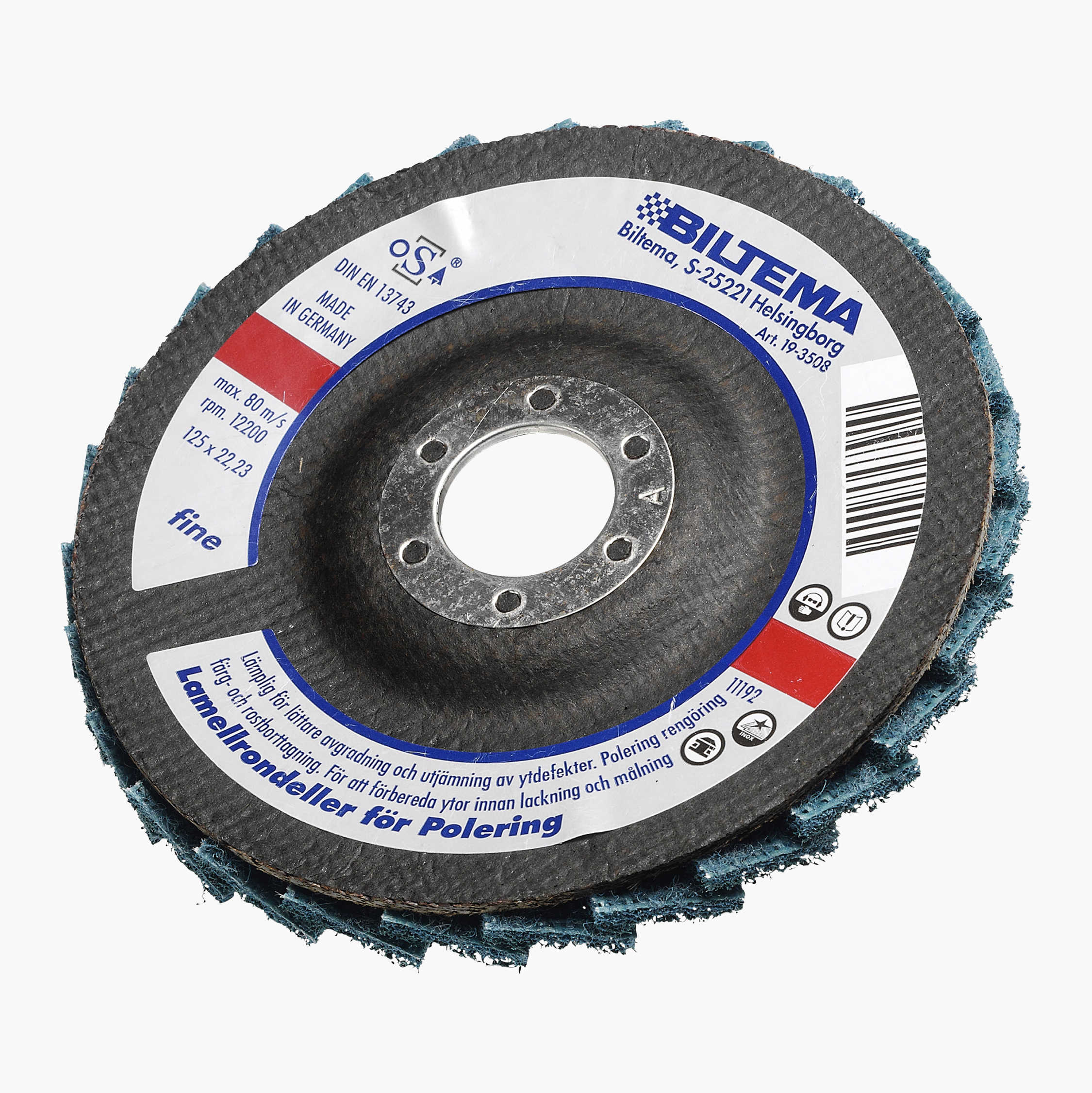 Flapdisc polering, 115 mm, medium