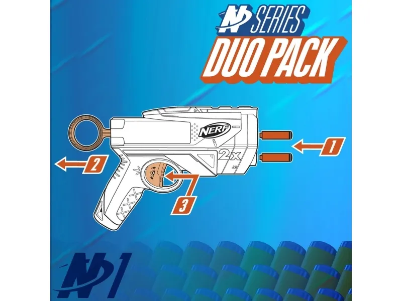 NERF N Series Duo Pack