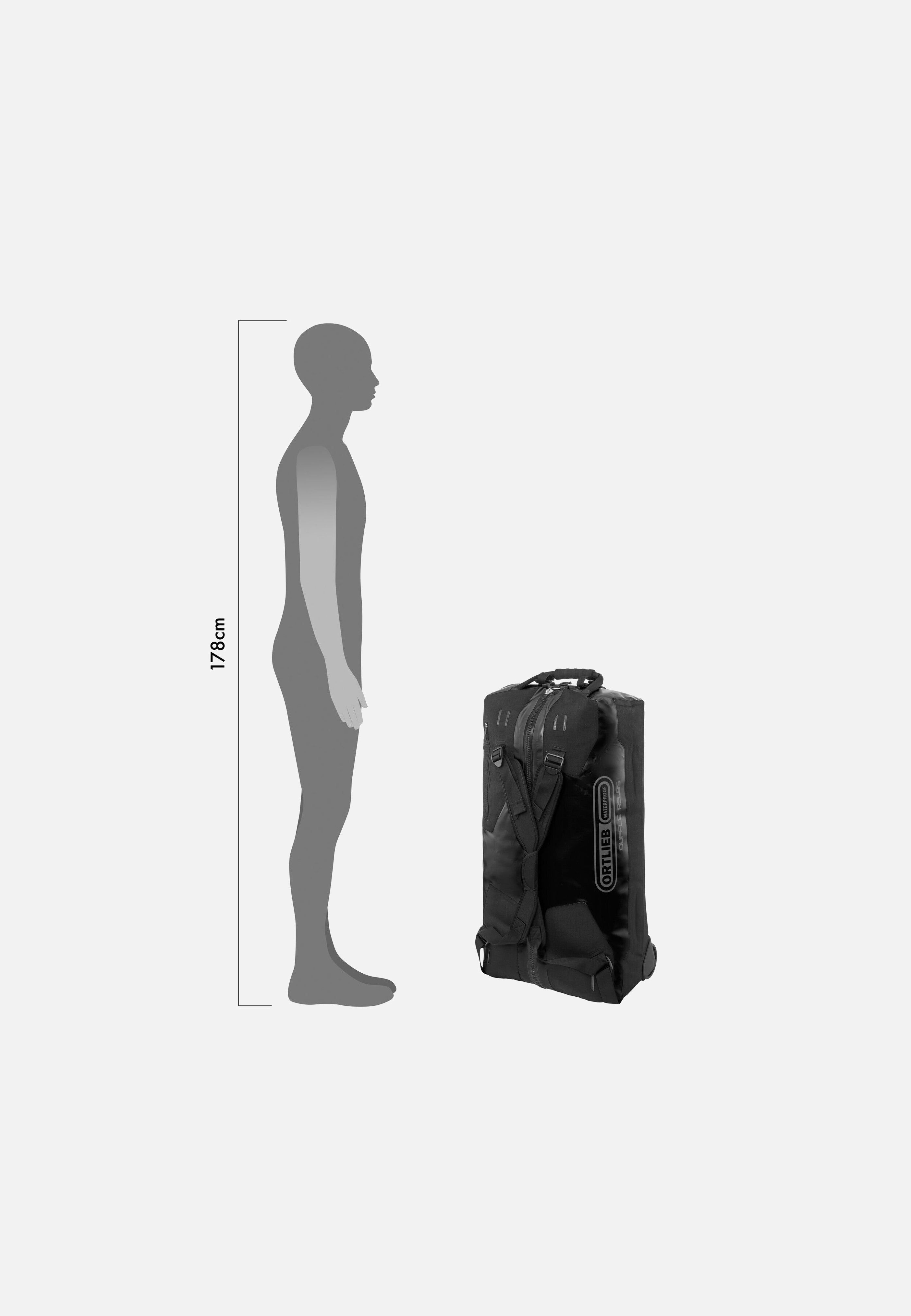 Duffle RS 85L Schwarz - Travel Bag