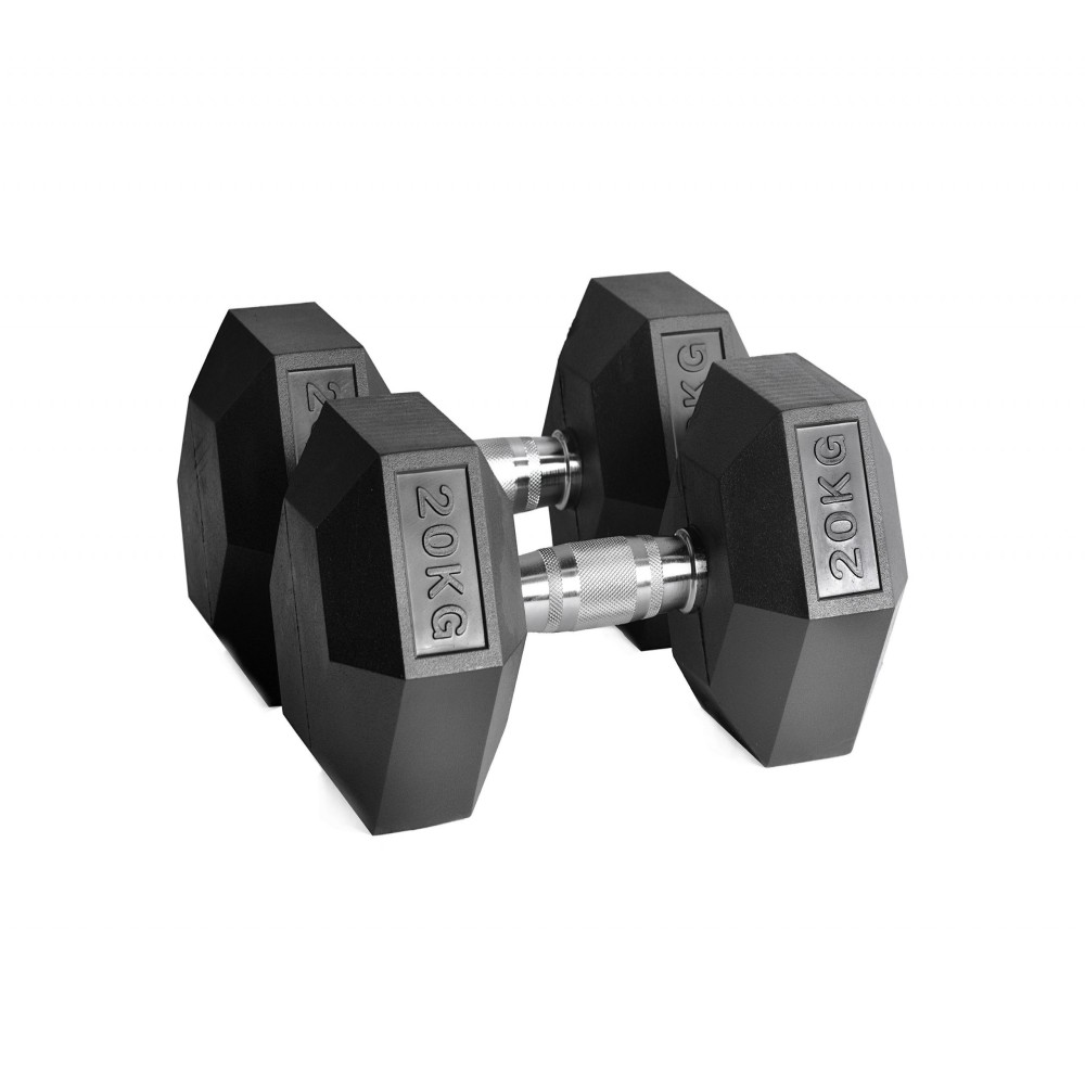 Halteres hexagonais Ozio de 20 kg (par)