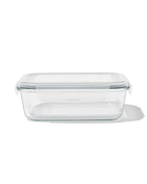 boîte à clip en verre 1L