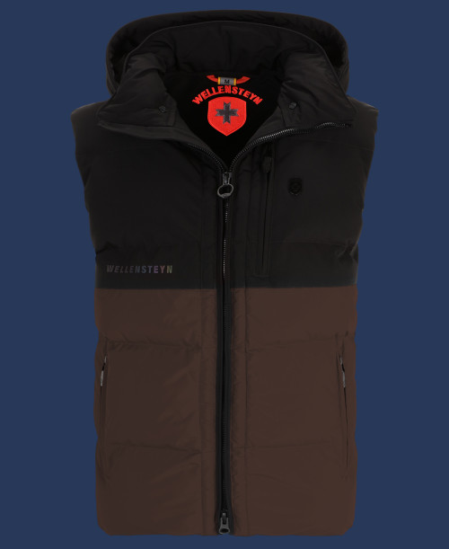 Royal Flash Vest Men SiShiBoBiTec, Truffles/Black