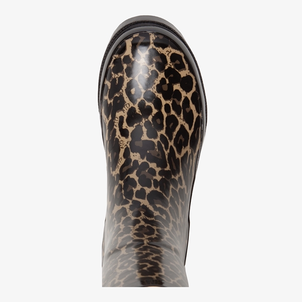 Mountain Peak dames regenlaarzen met luipaardprint