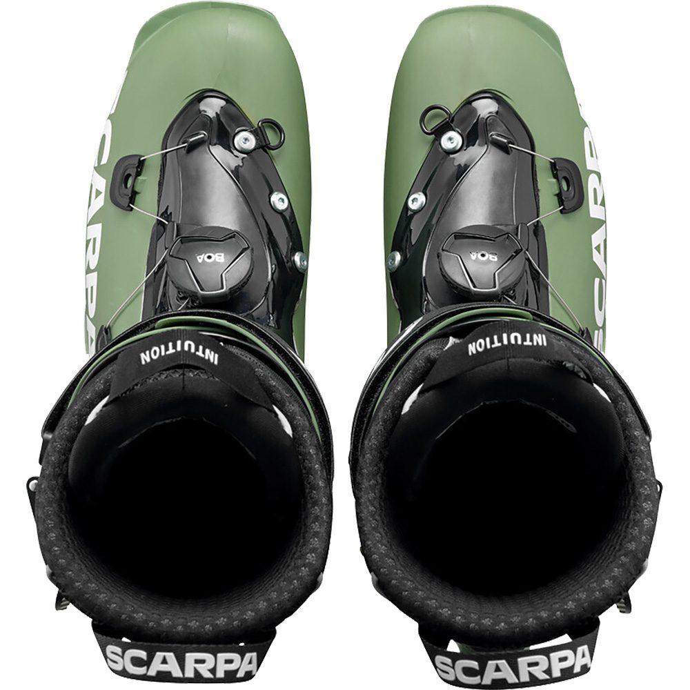 Scarpa F1 SE Touren Skischuhe Herren olive green