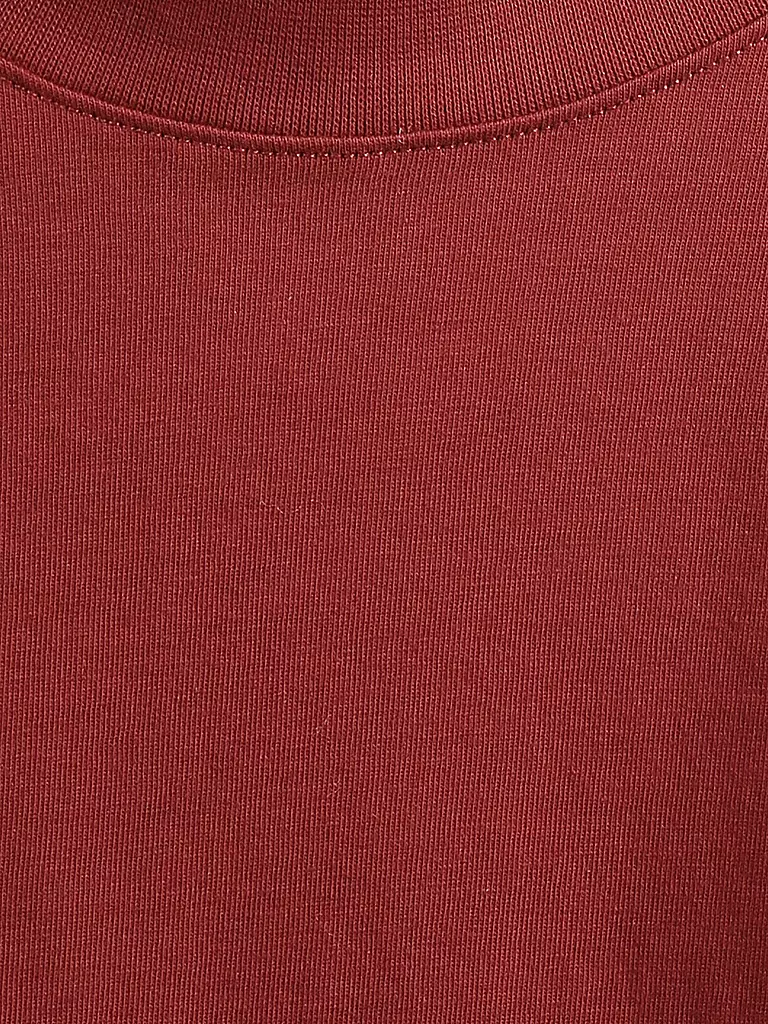 RAGMAN Rollkragenshirt rot
