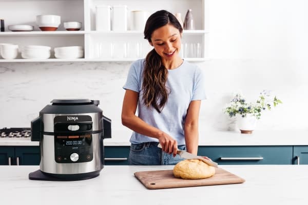 Ninja OL750EU, 7,5 l, 1760 W, Sort, Rustfritt stål, 6 person(er), Knapper, Rotasjon, Manuell