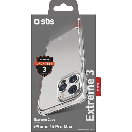 SBS iPhone 15 Pro Max cover - transparent