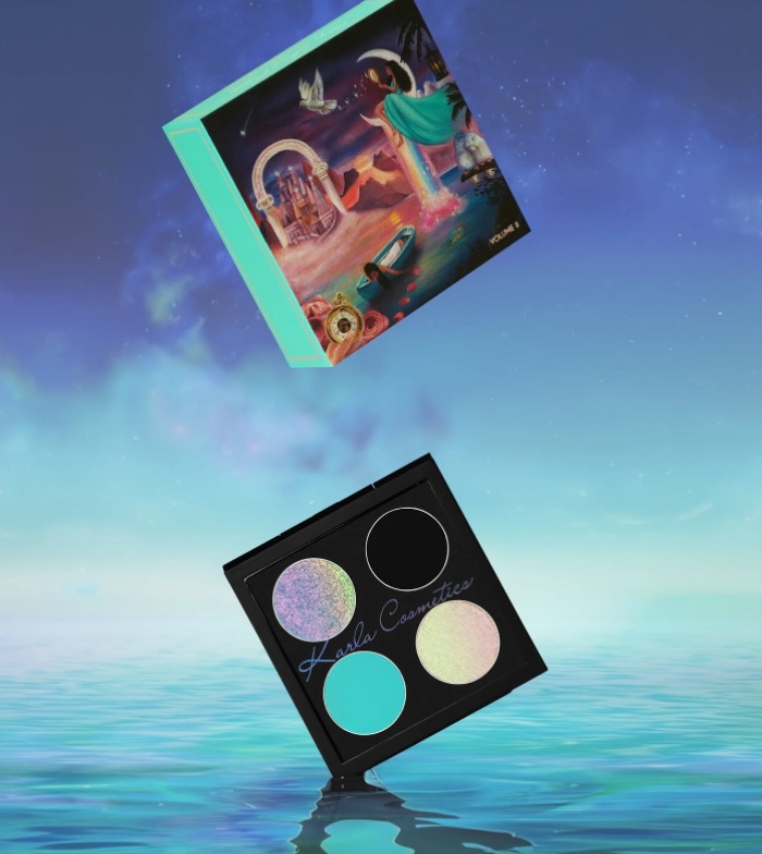 Karla Cosmetics - Paleta de sombras multicromáticas Sleepy Head