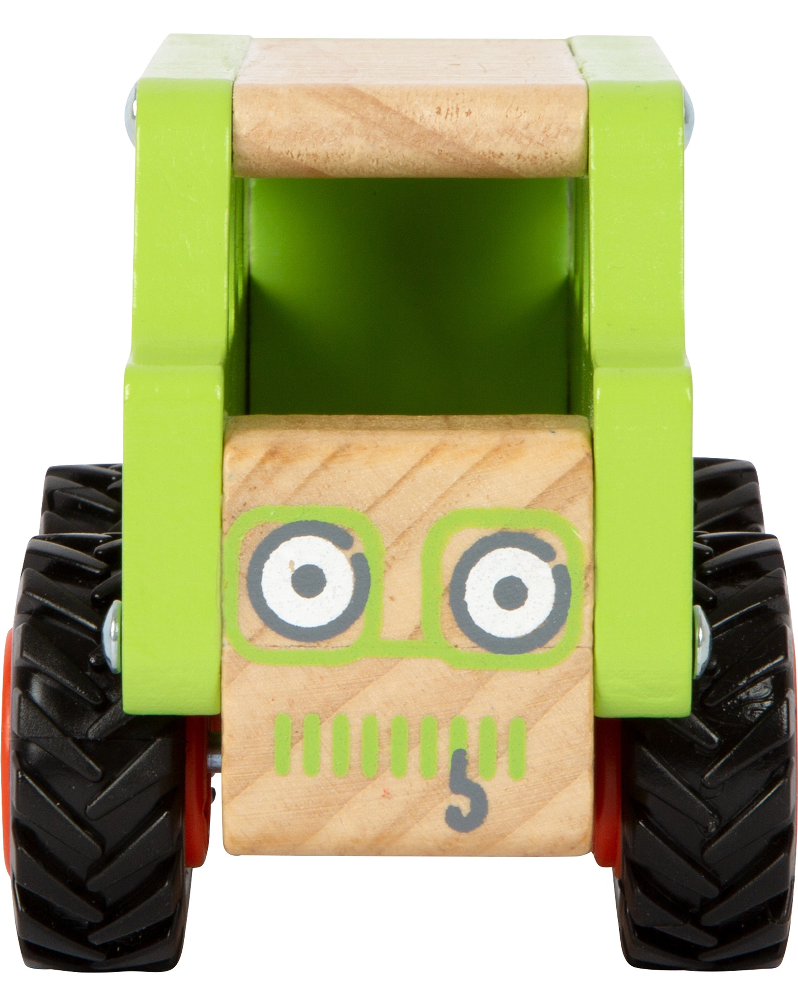 Holz-Fahrzeug GELÄNDEWAGEN in grün