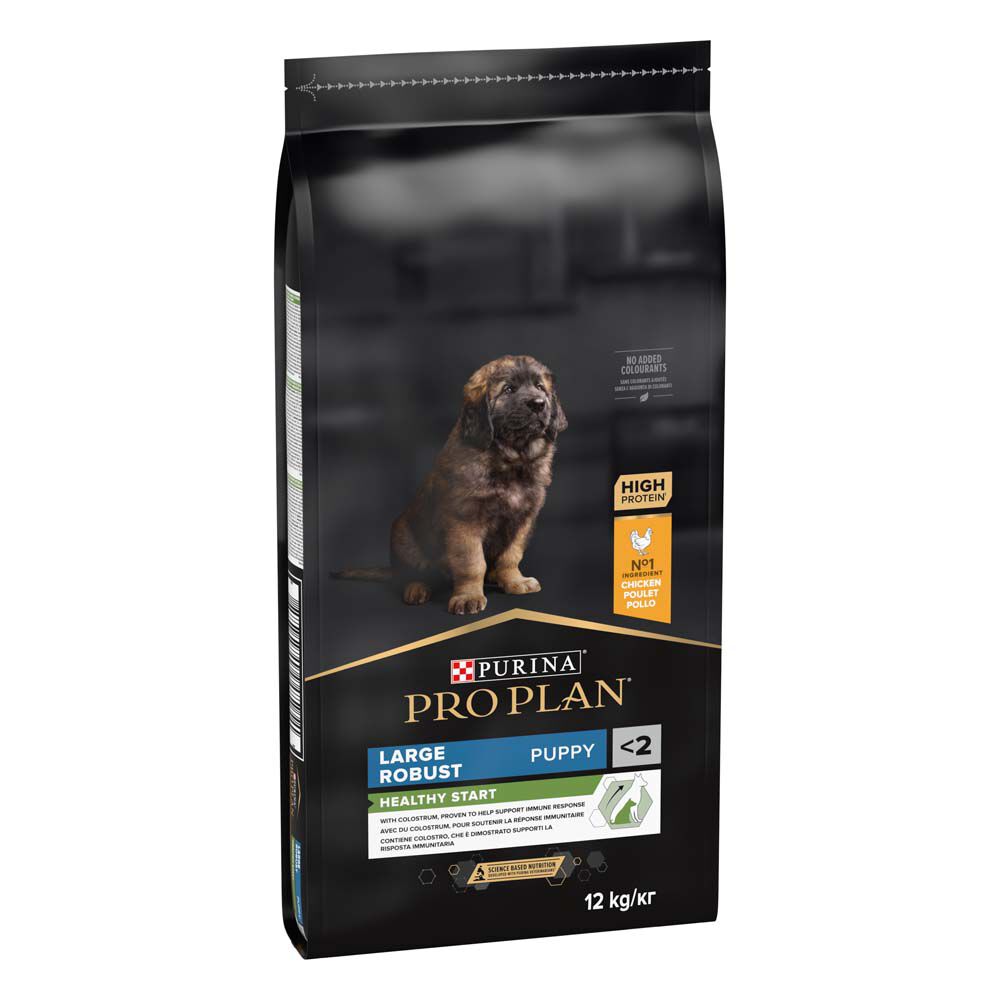 PRO PLAN Healthy Start Puppy Large Robust - Hondenvoer - 12 Kilogram - kip