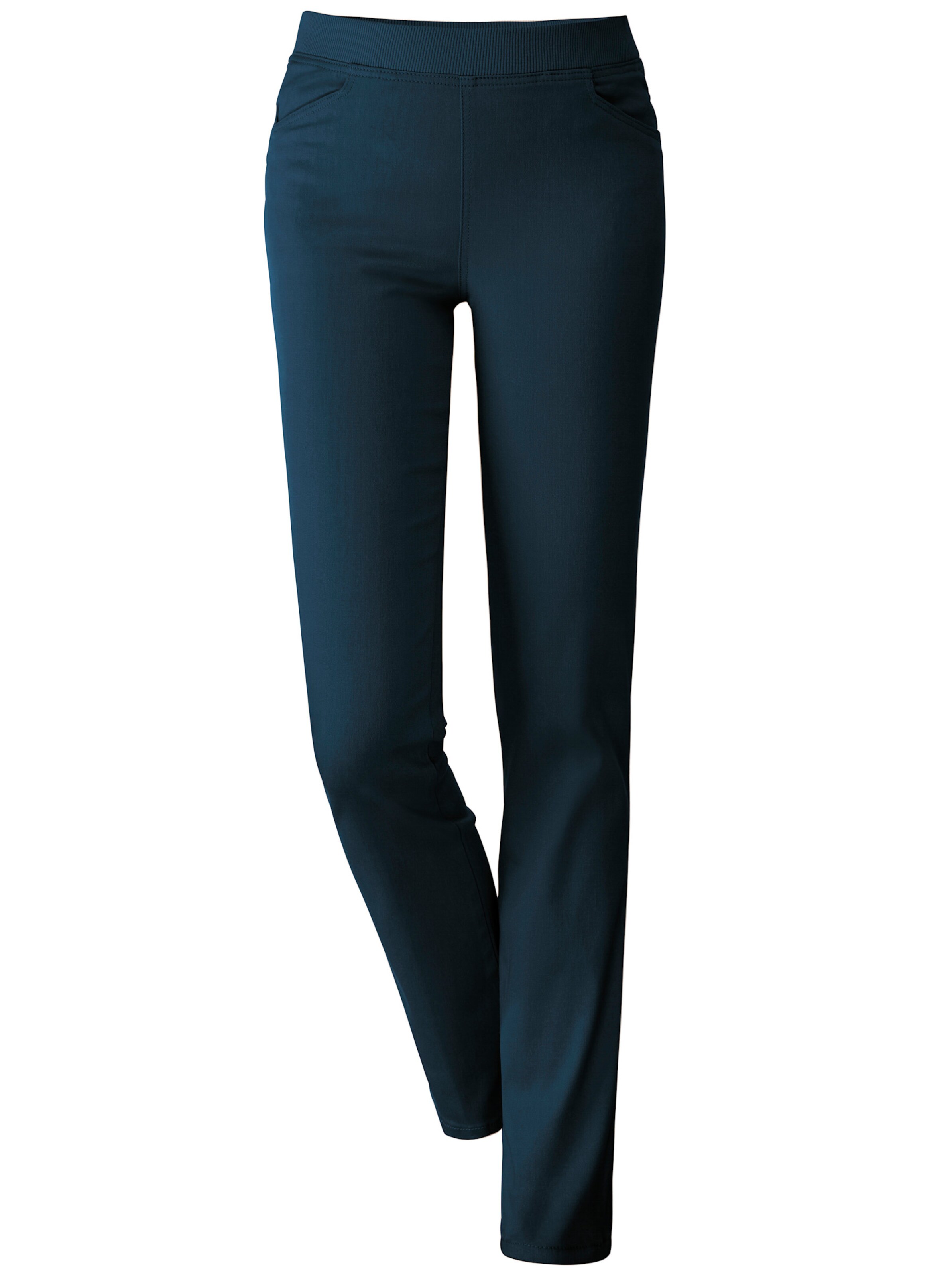 Stretch-Jeans in dark blue