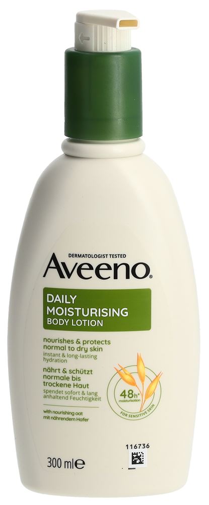 AVEENO Daily Moisturising Body Lotion<br>300 ml, Flasche, Lotion