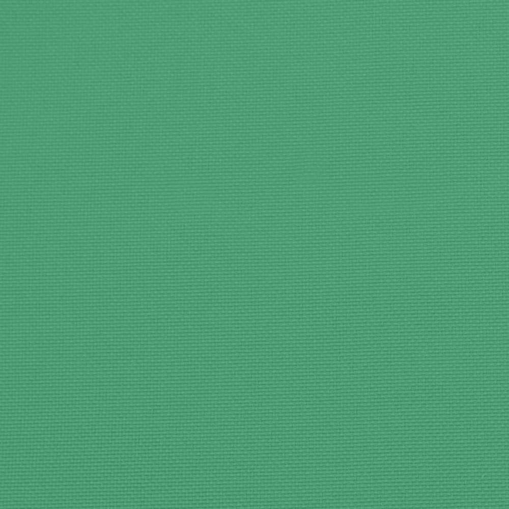 Coussins de banc de jardin 2 pcs vert 120x50x7 cm tissu oxford