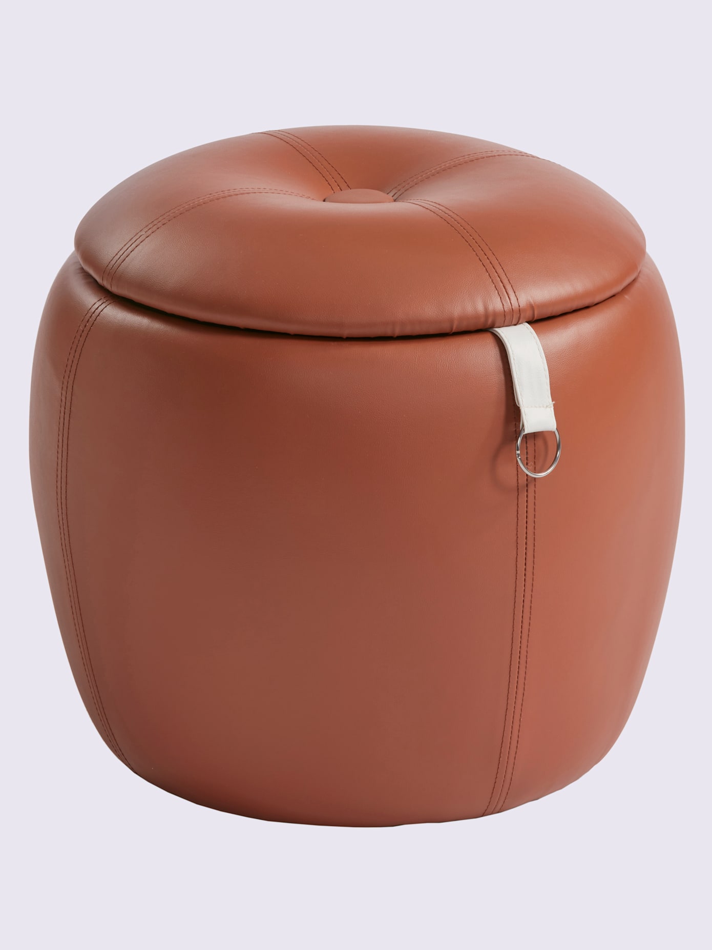Tabouret couvercle amovible avec rembourrage en mousse