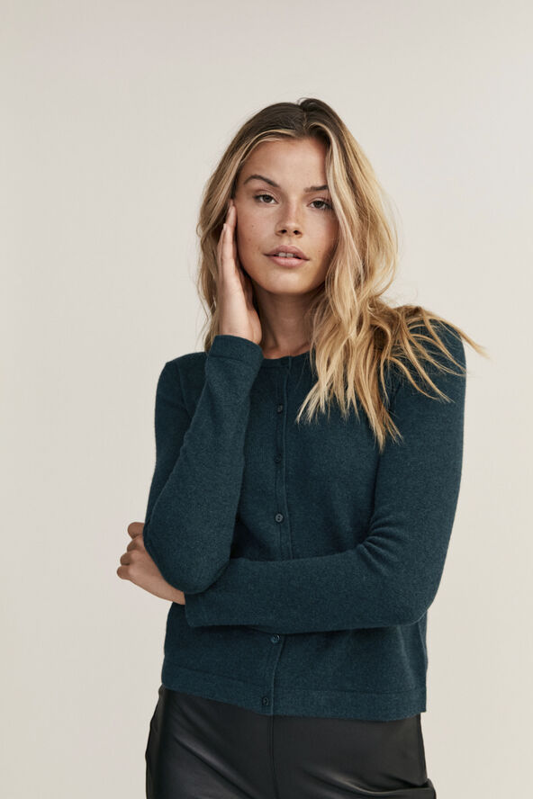 Magasin du Nord Collection Mabel 3 - 100% Cashmere Moss green