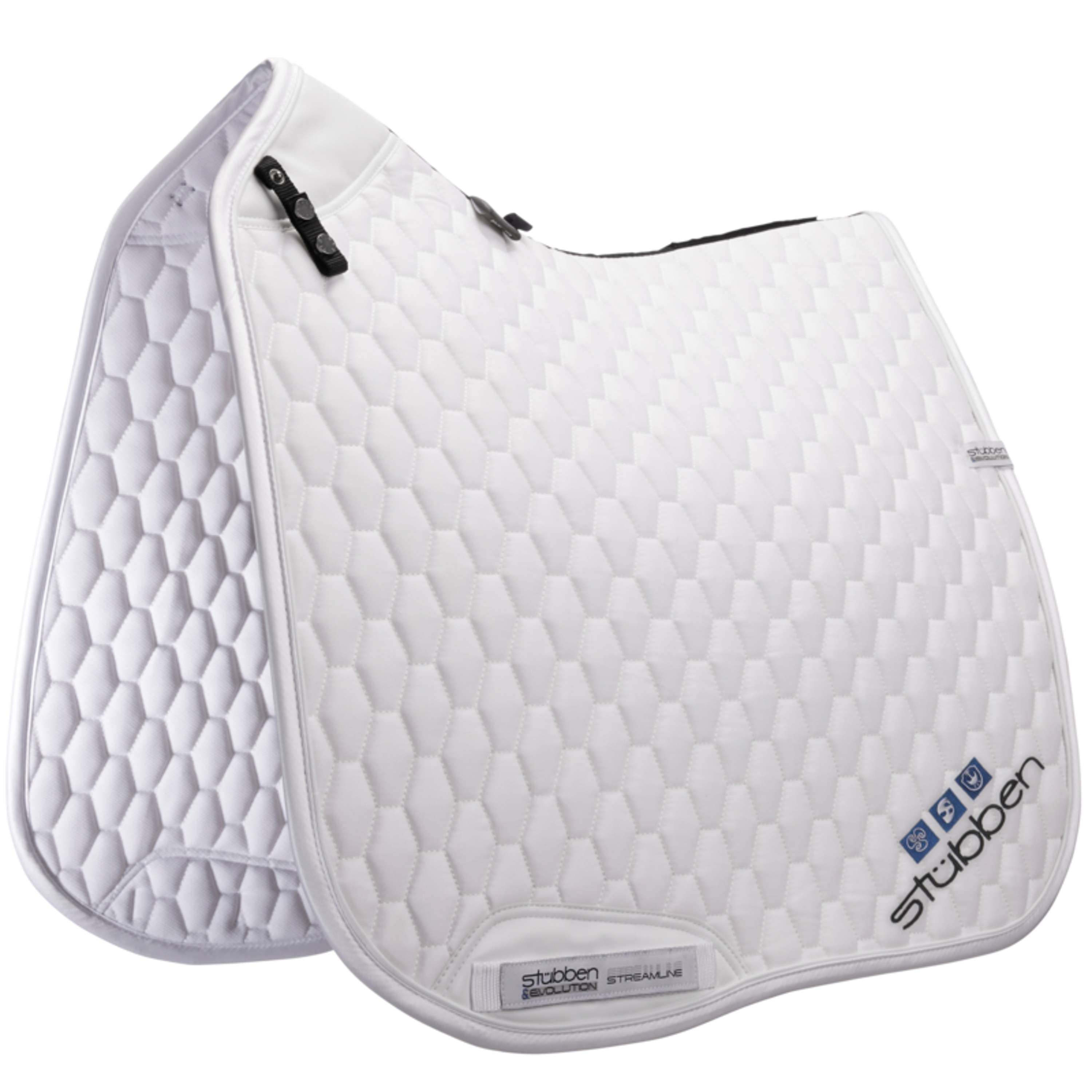 Stübben Zadeldekje Streamline GEN2 with Logo Dressuur Wit