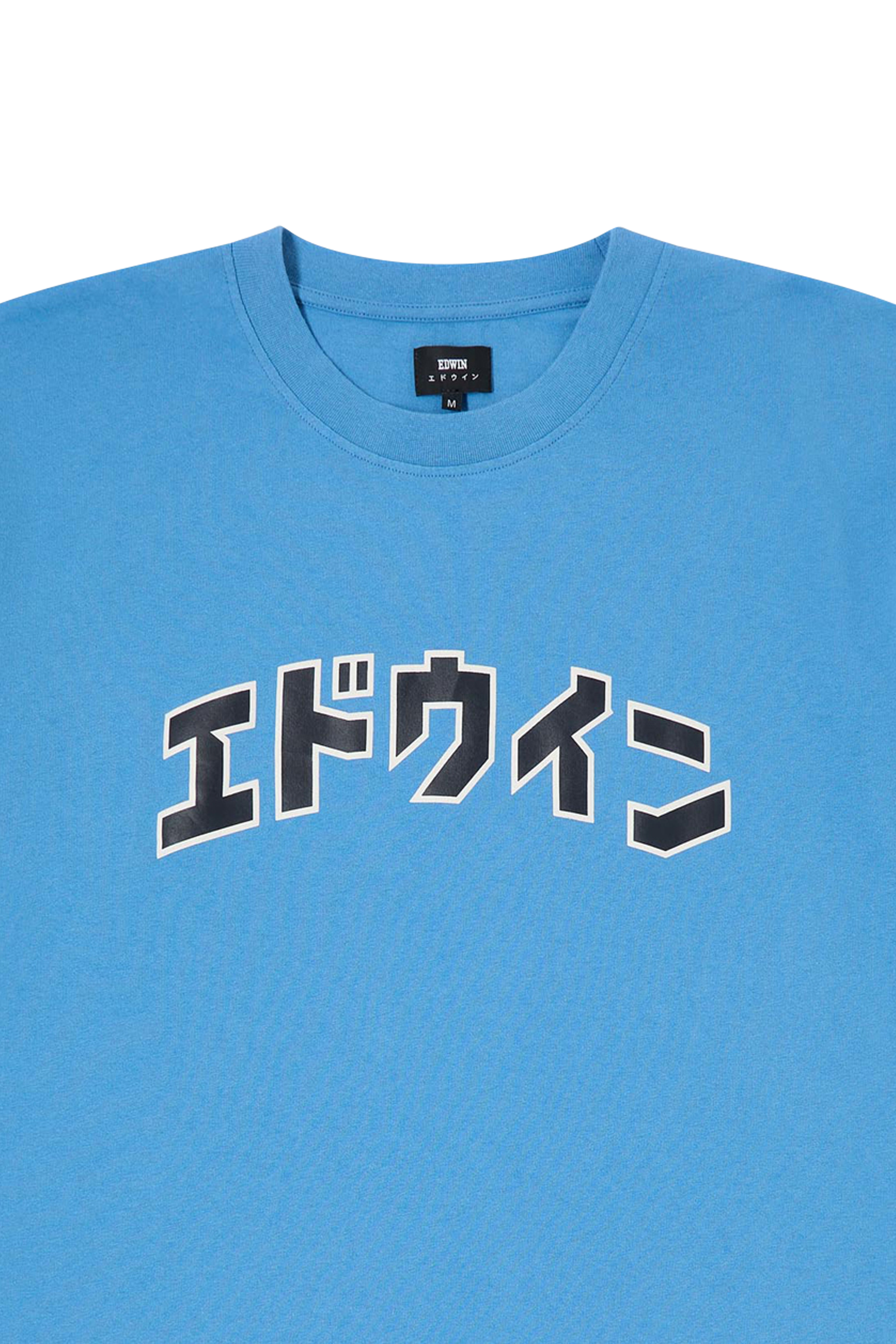 EDWIN T-shirt Katakana Retro TS Bleu