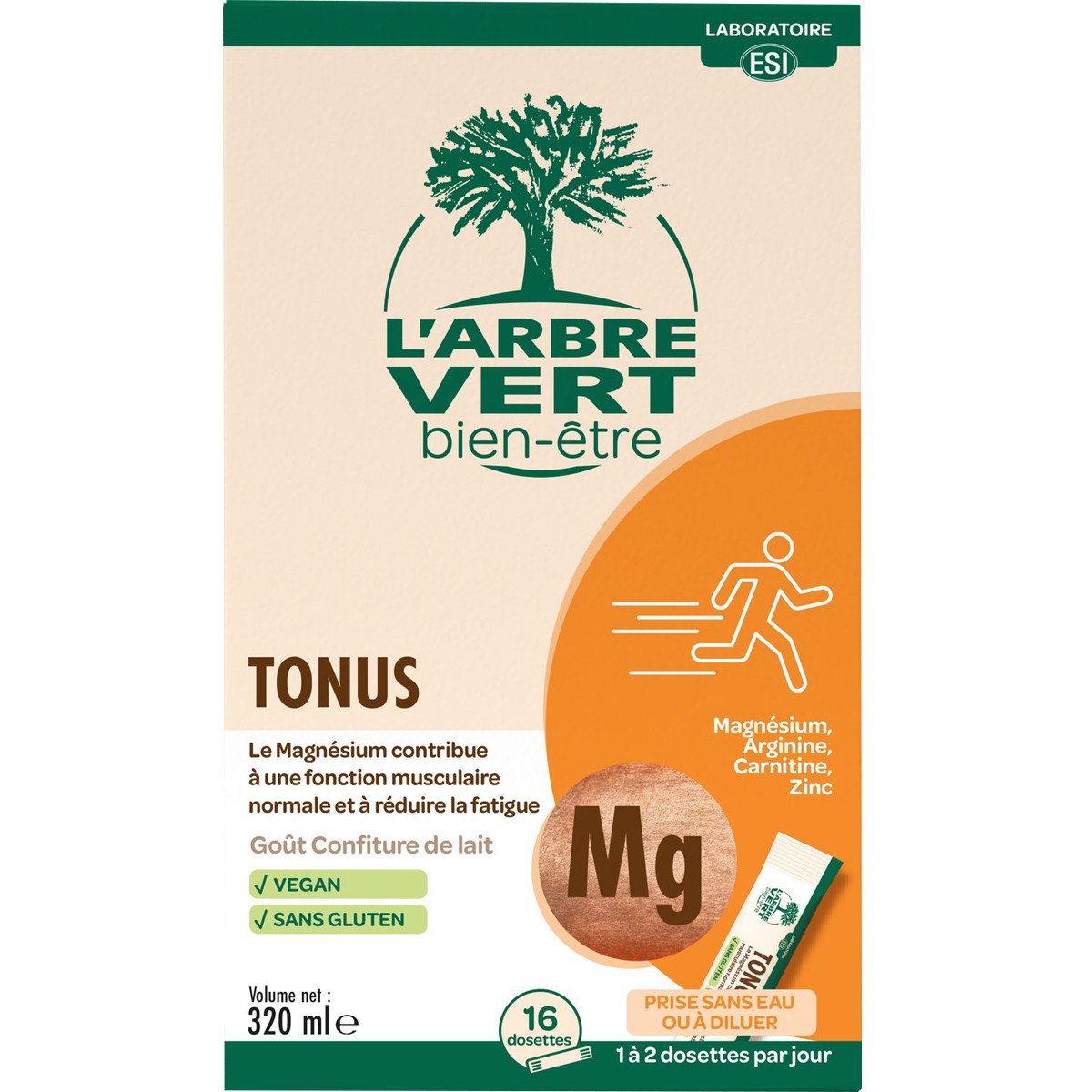 Compléments Alimentaires - Tonus  - 16 dosettes