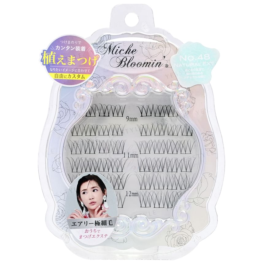 Miche Bloomin' - Wimperextensions 48 Natuurlijke Extensies