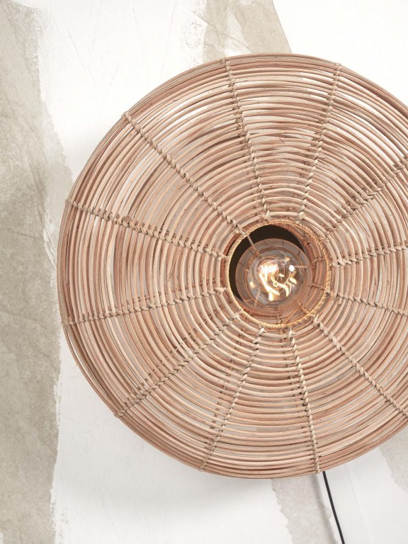 Good&Mojo Tanami wandlamp small naturel