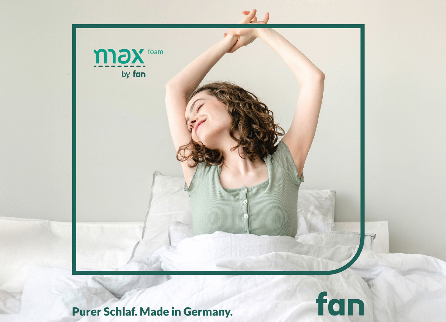 TESTSIEGER Mehrzonen-Matratze „max foam by fan“
