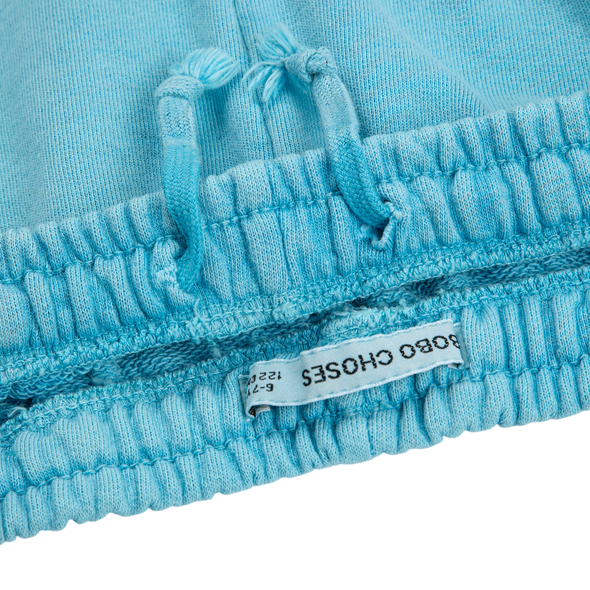 Bermuda Shorts Square Bobo Choses Light Blue