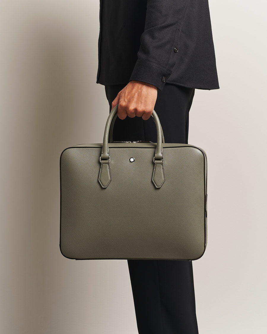 Montblanc Sartorial Medium Document Case Grey